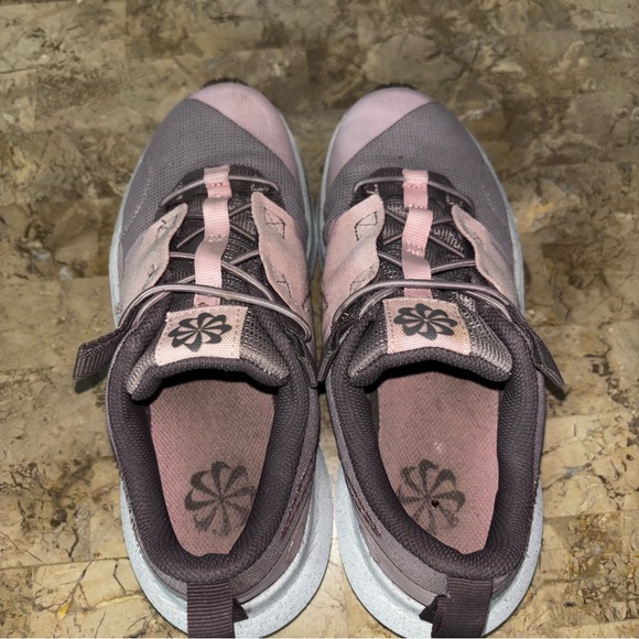 Nike Crater Impact Low Top Slip On Running Shoes Pink Youth Size 3Y - Picture 6 of 10